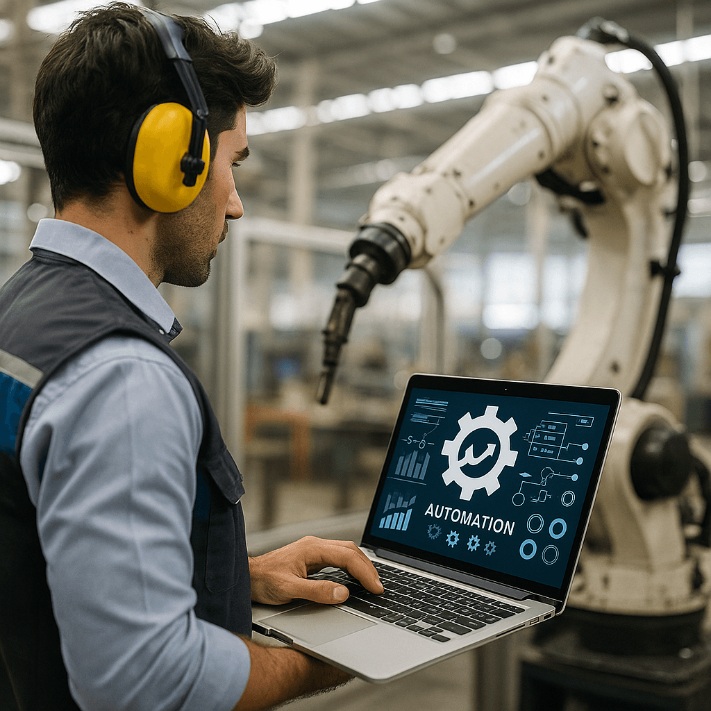 Robotic process automation with humans and AI bots working together